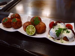 チーズたこ焼き